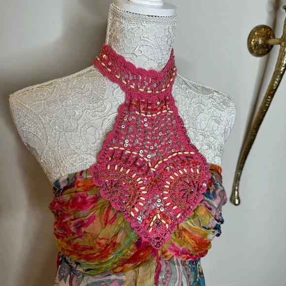 Morgan de Toi Halter Neck Top - Picture 3 of 6